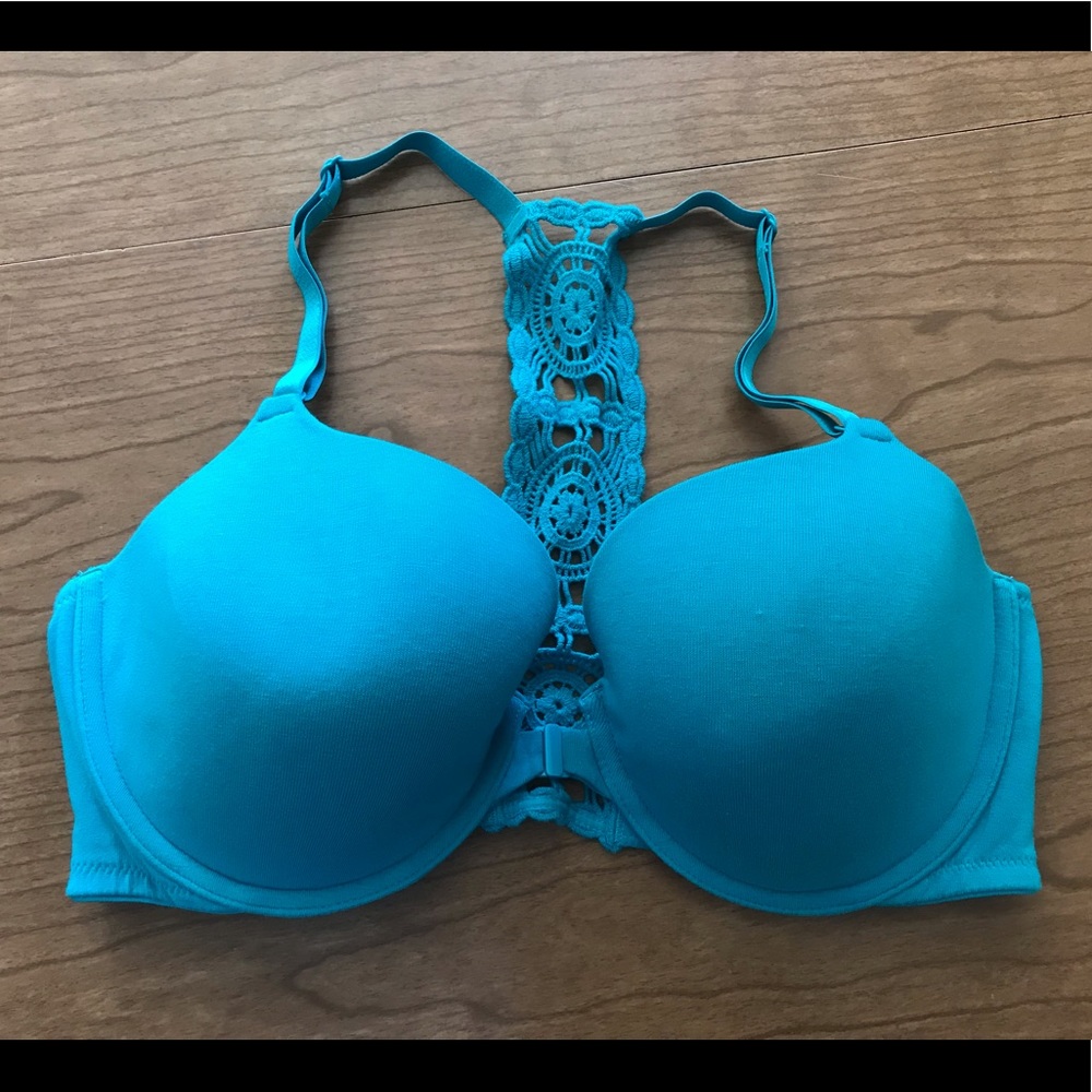 36DD turquoise bra
